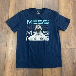 Messi Collection Blue T-Shirt, Size Medium